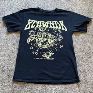 2/$20 8THWNDR streetwear 5-year anniversary graphic Tee size S limited edition